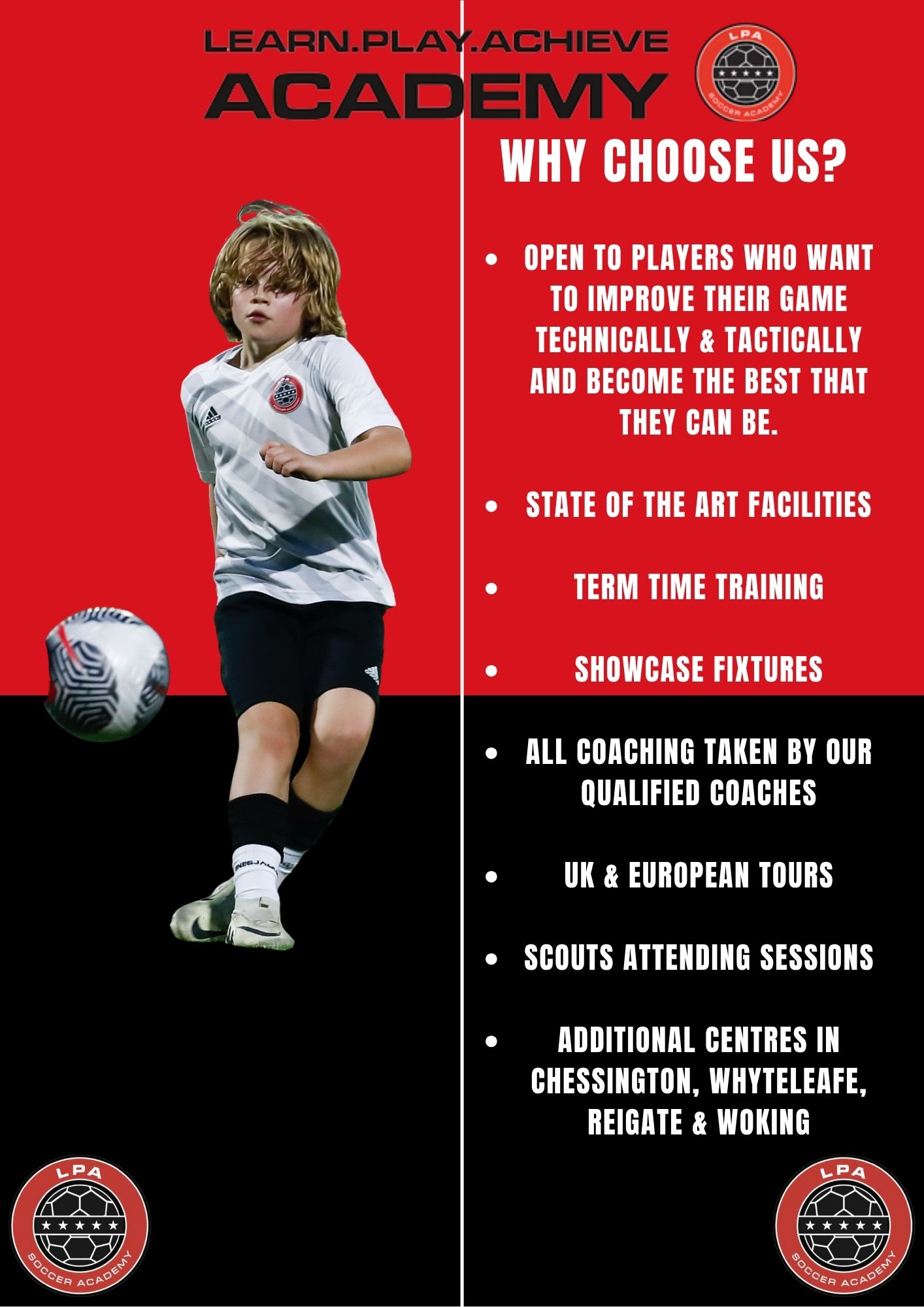 Surrey football trials